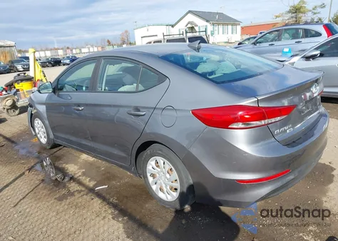 2018 Hyundai Elantra Se из США, поврежденный, VIN 5NPD74LF4JH396555